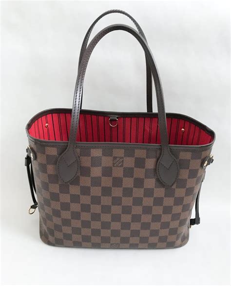 neverfull pm louis vuitton damier|louis vuitton checkered bag.